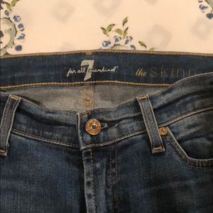 7 For All Mankind Skinny Jeans